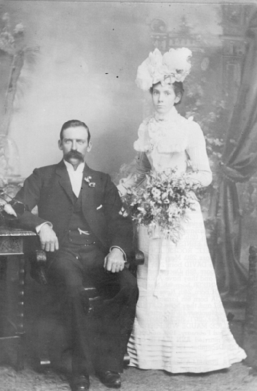 Wedding of James Moad and Annie
      Ursula Oates