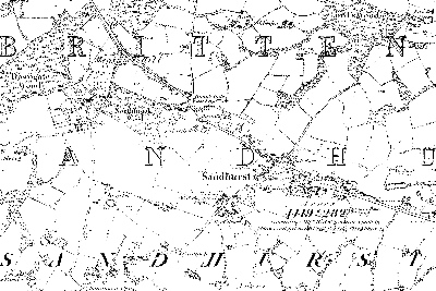 Sandhurst map