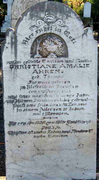 headstone CA
              Ahrens